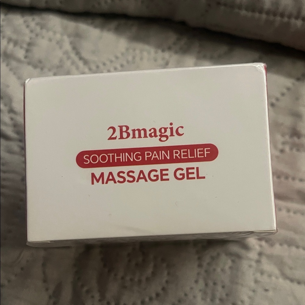 2Bmagic Soothing Massage Gel - Red and White